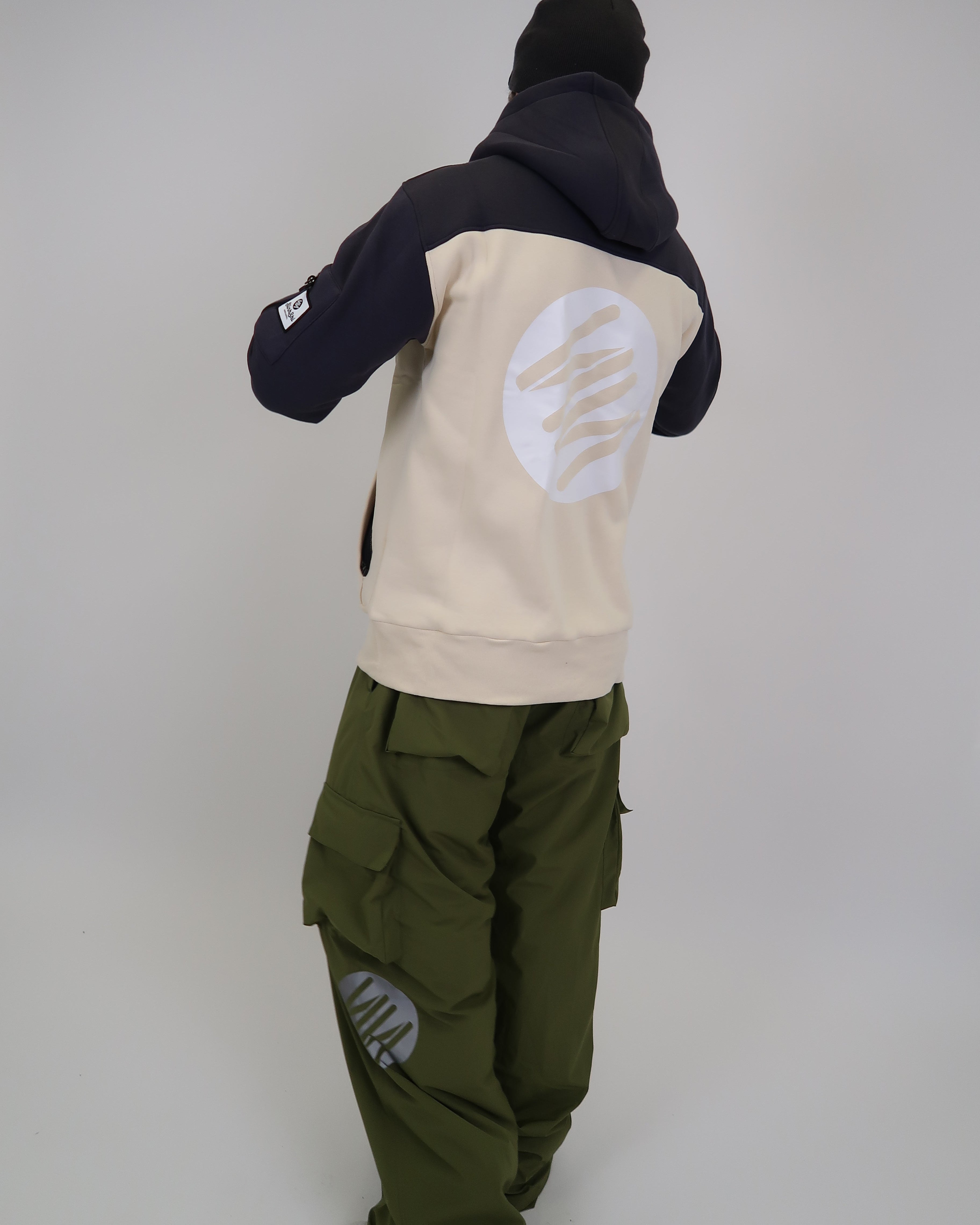 Baggy Ski Pants Khaki