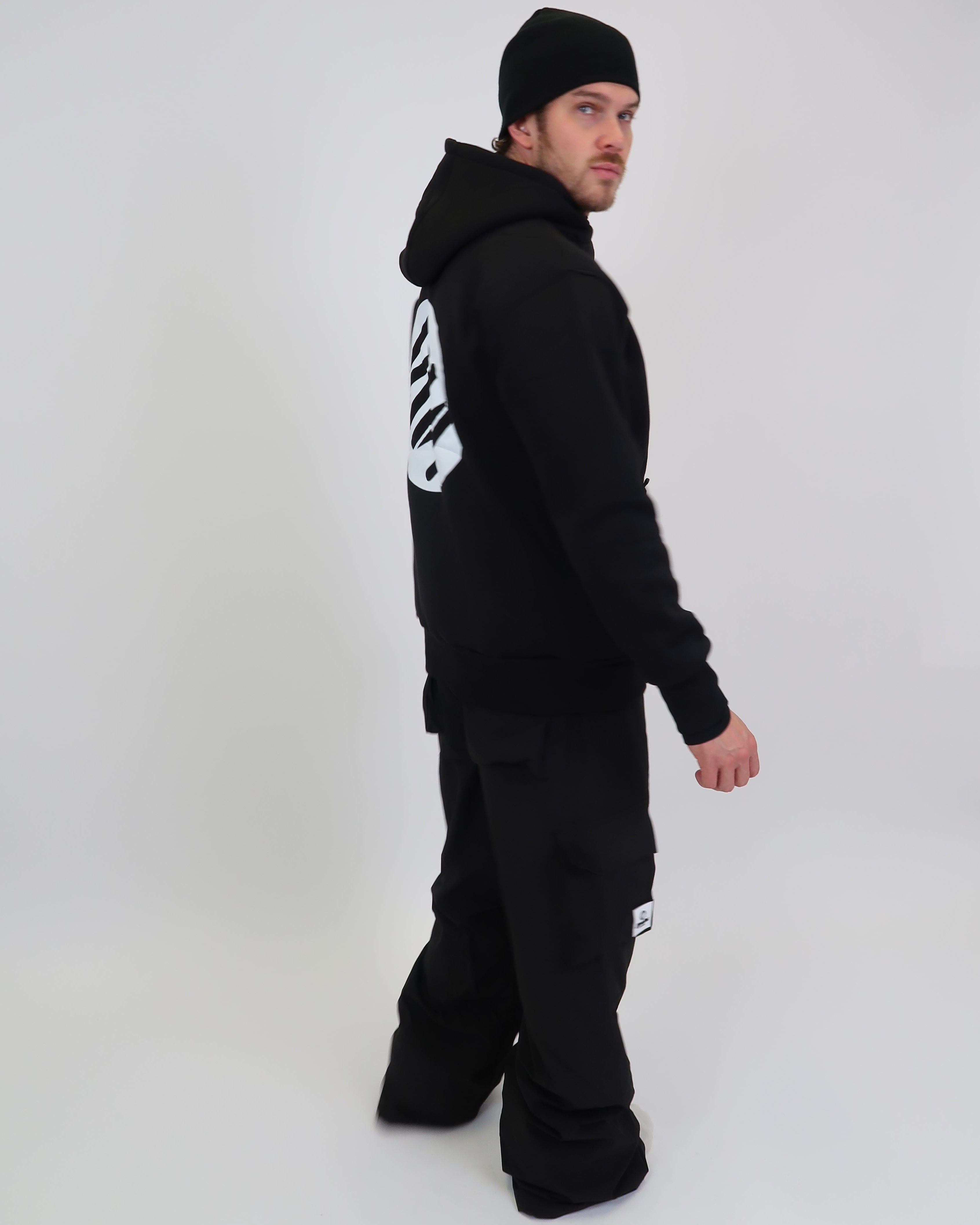 Baggy Ski Pants Black