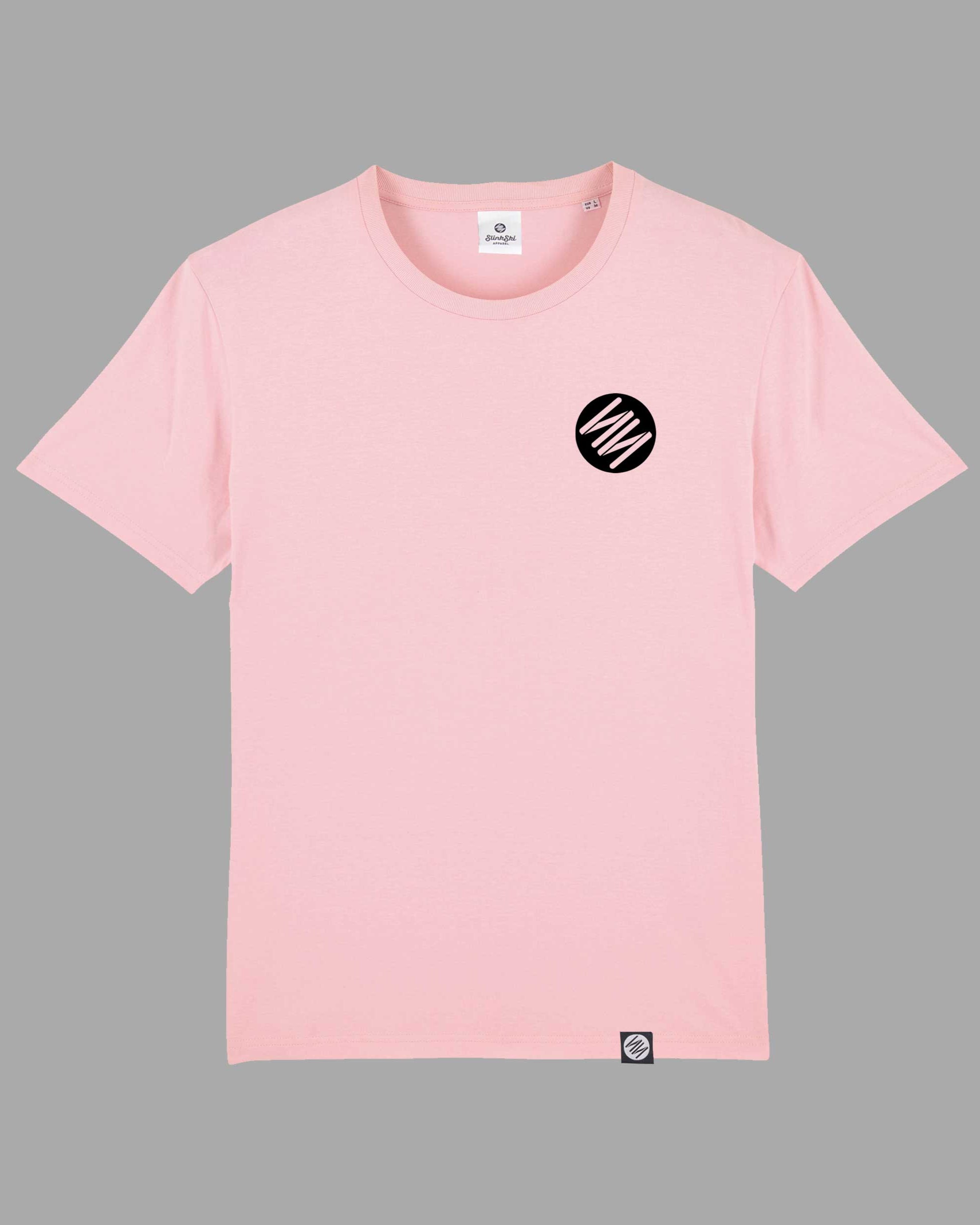 Turn right, Turn left Tee Pink