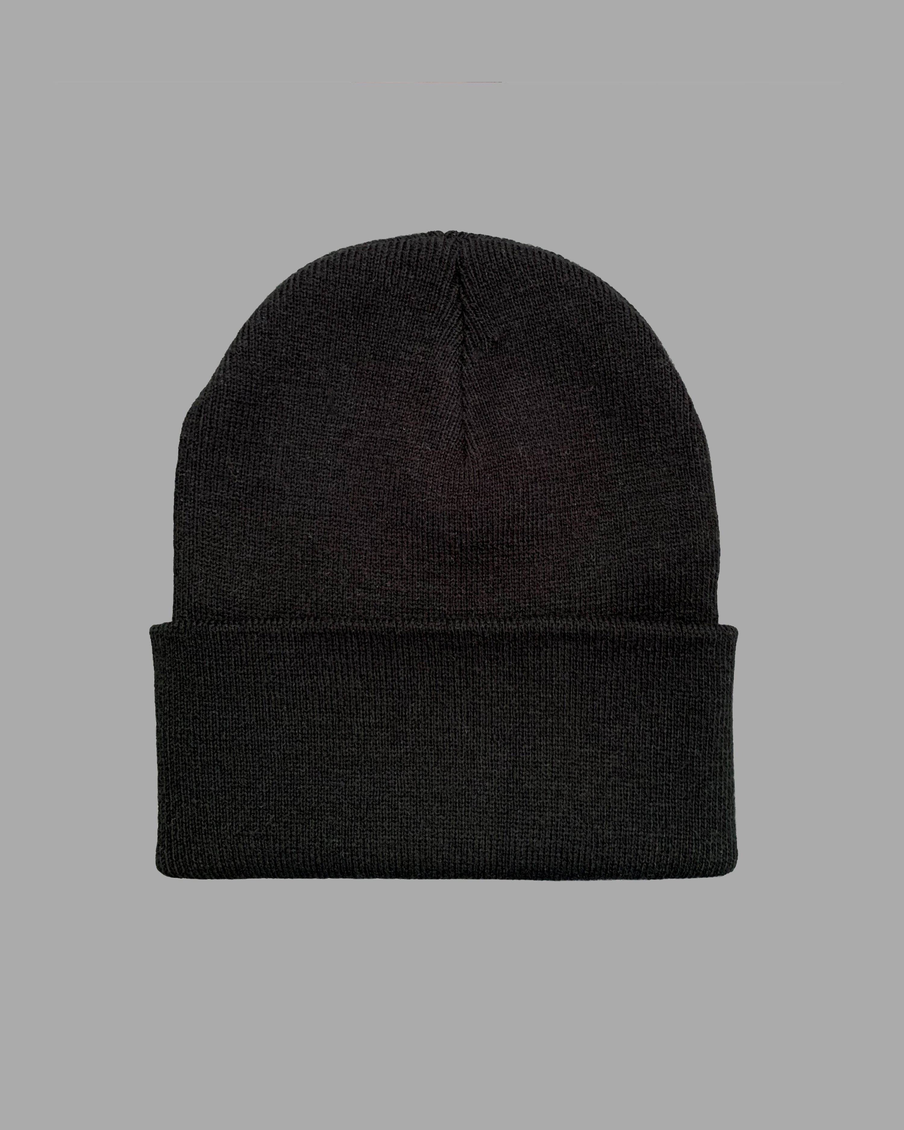 Patch Beanie Black