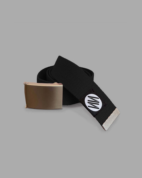 Adjustable Black Belt