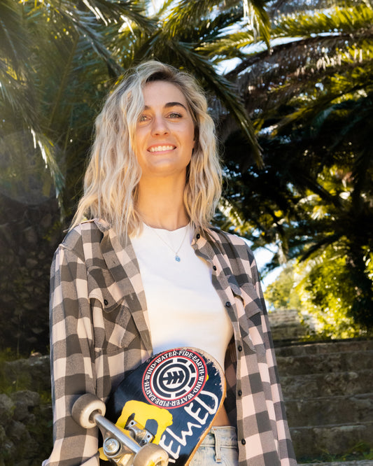 Lightweight Checked shirt - Pink