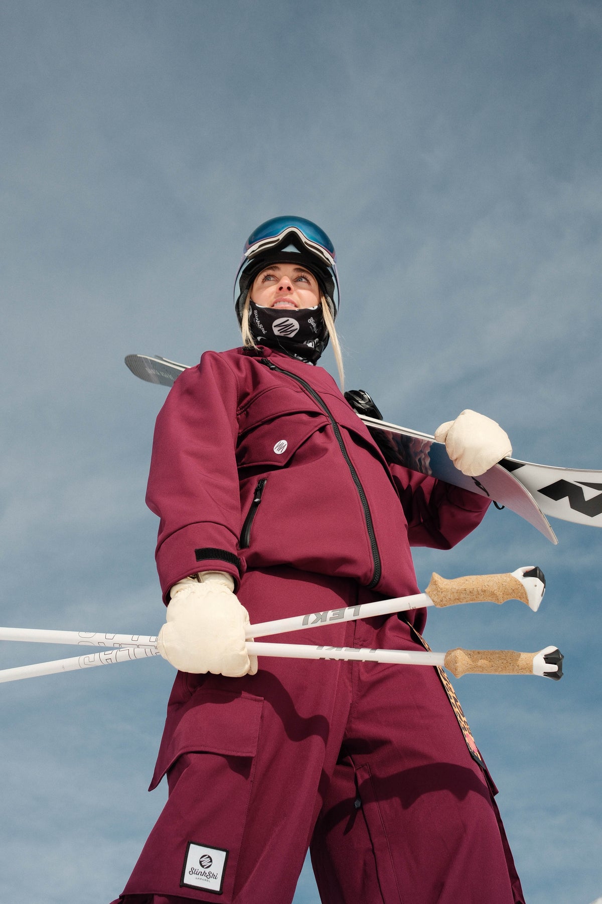 Bordeaux Tilt Shell Jacket