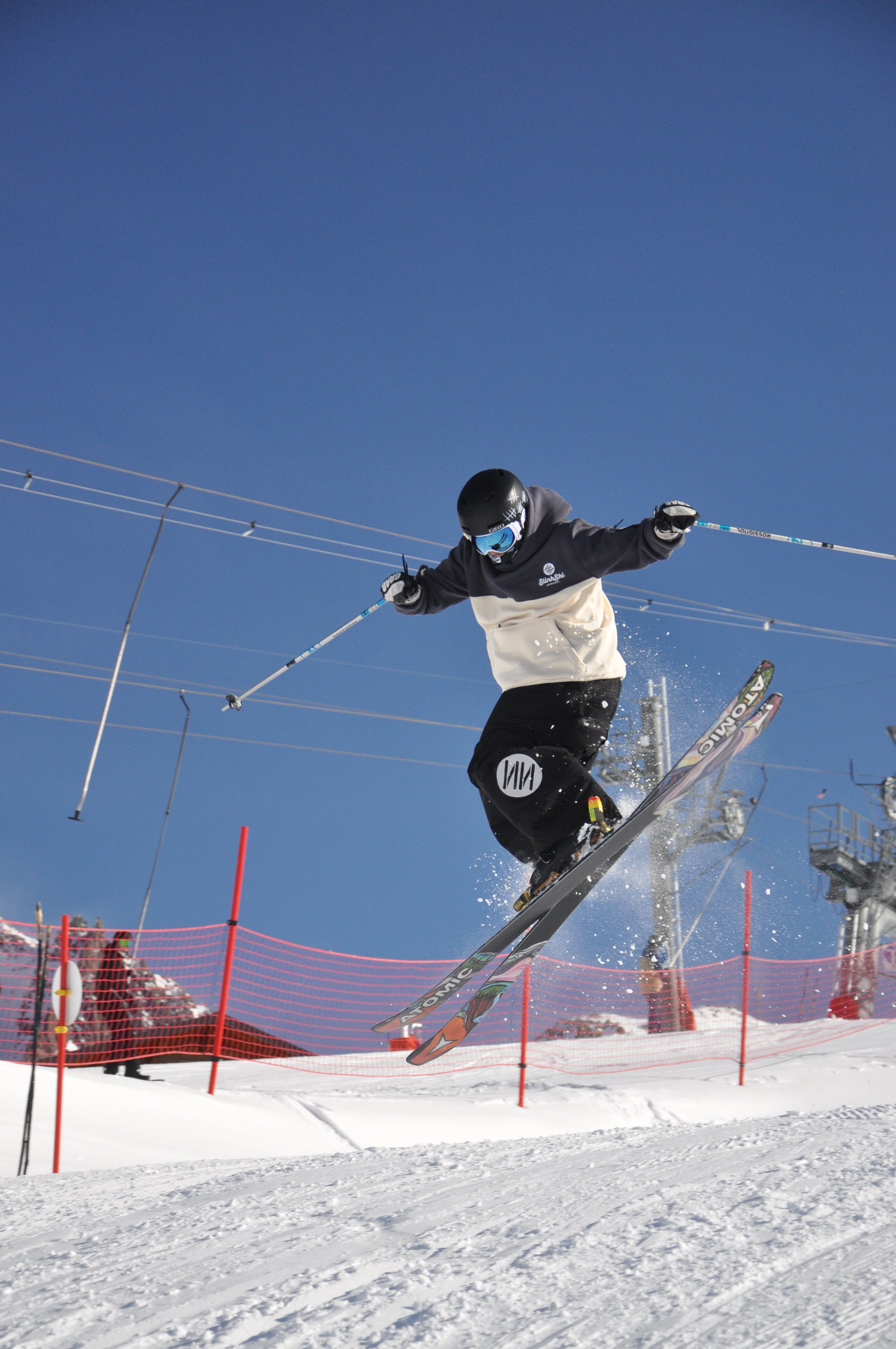 Black Baggy Ski Pants