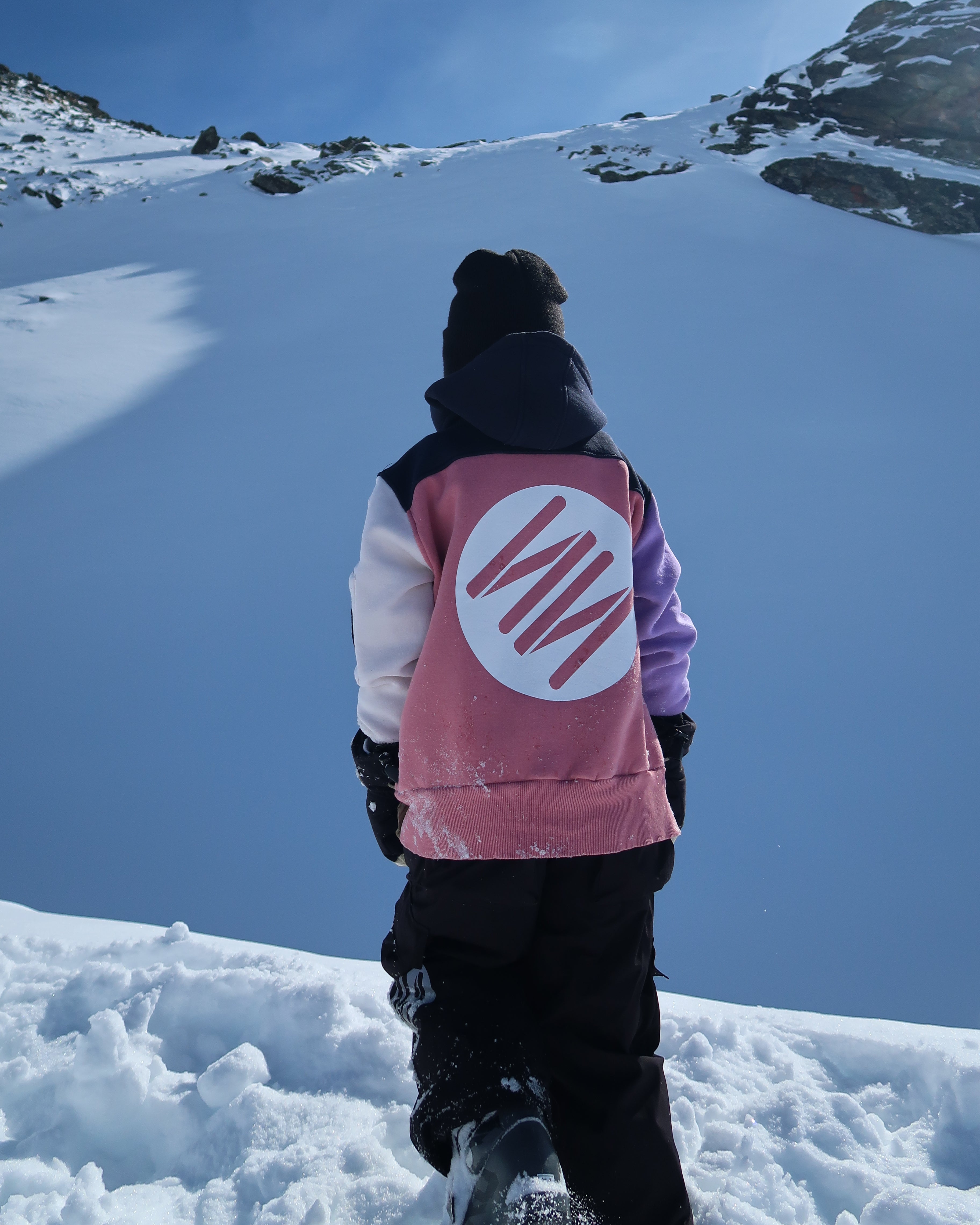 Kids Riding Hoodie - Pink Mix