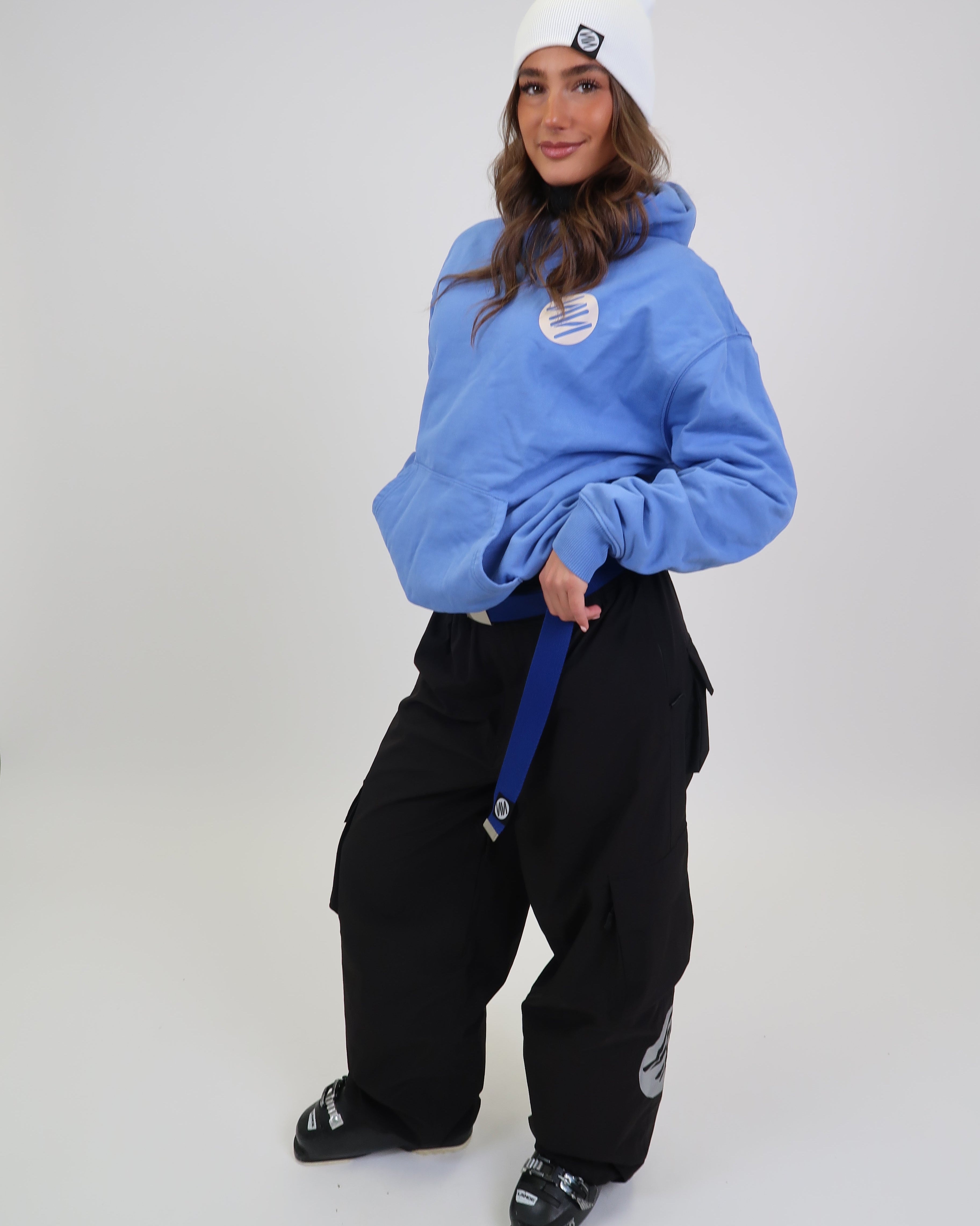 Baggy Ski Pants Black