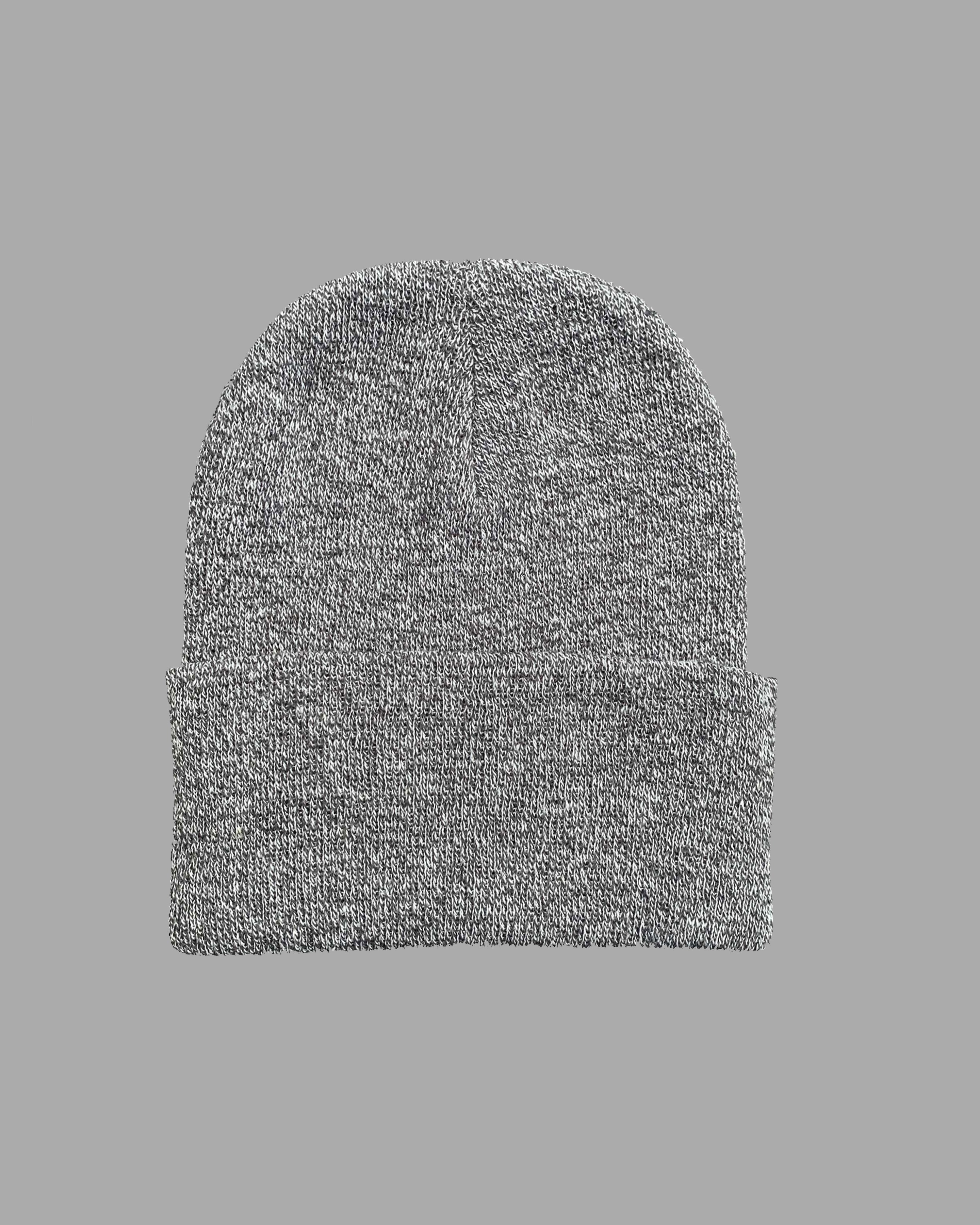Patch Beanie Grey Marl