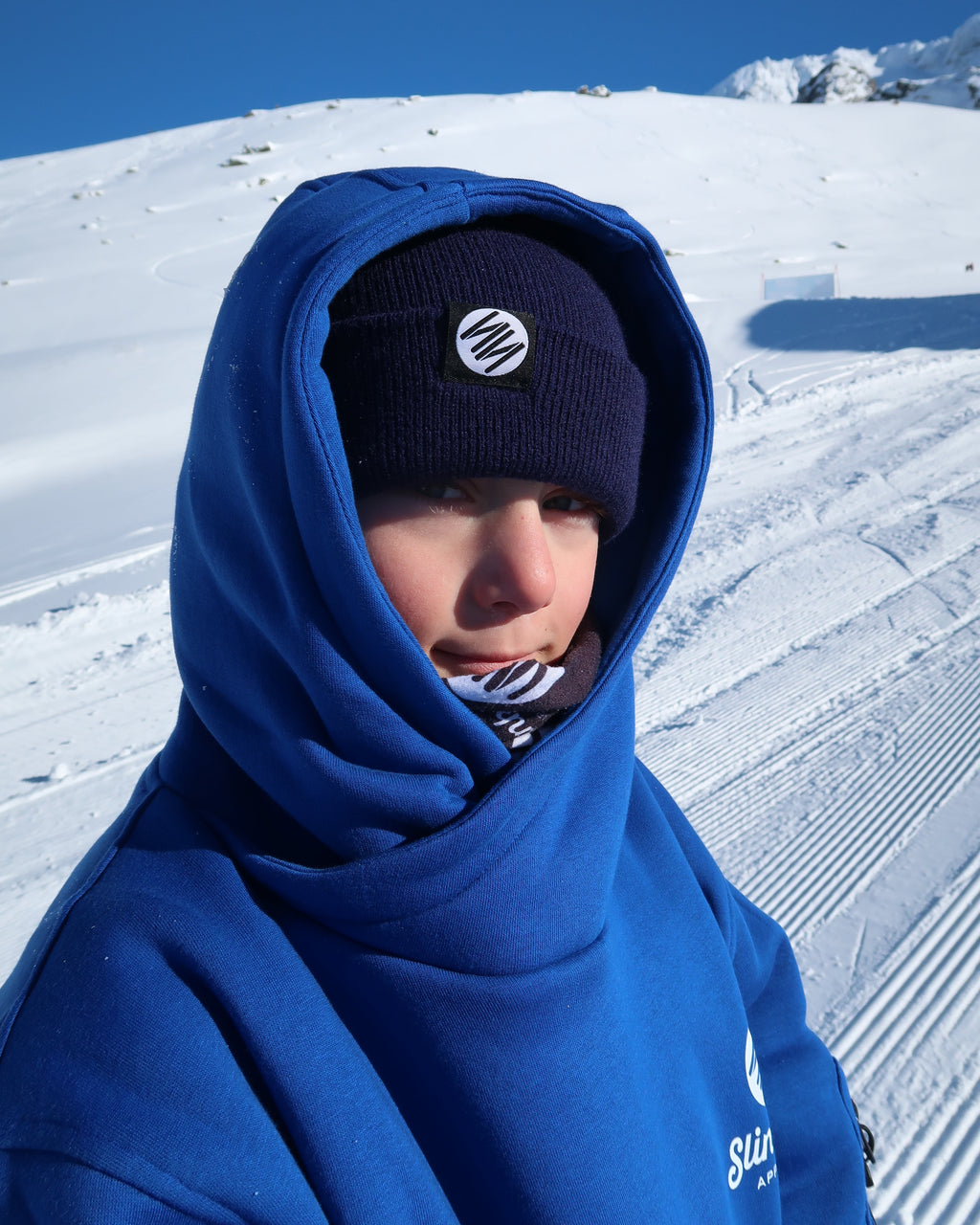 Kids Riding Hoodie - Royal Blue