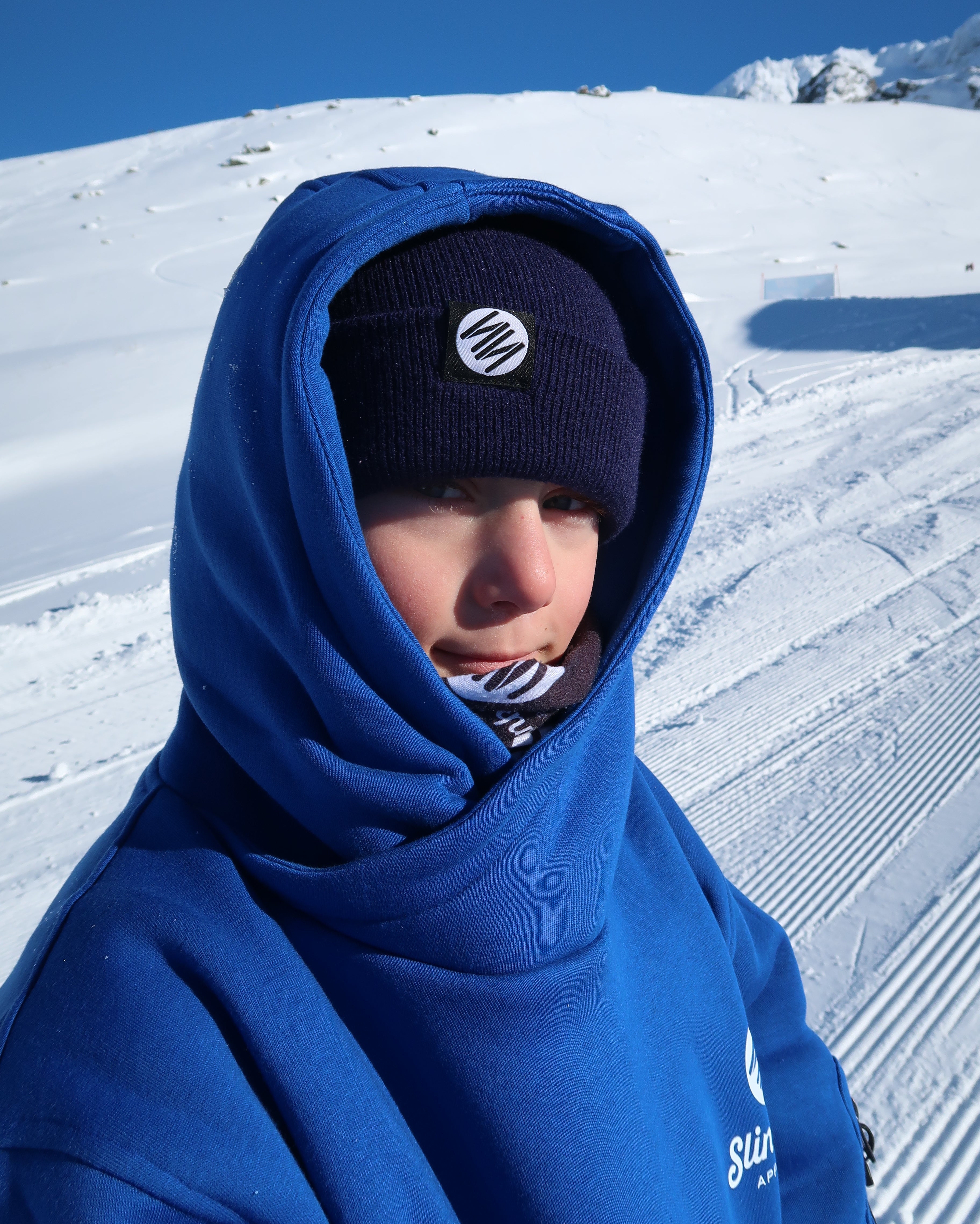 Kids Riding Hoodie - Royal Blue