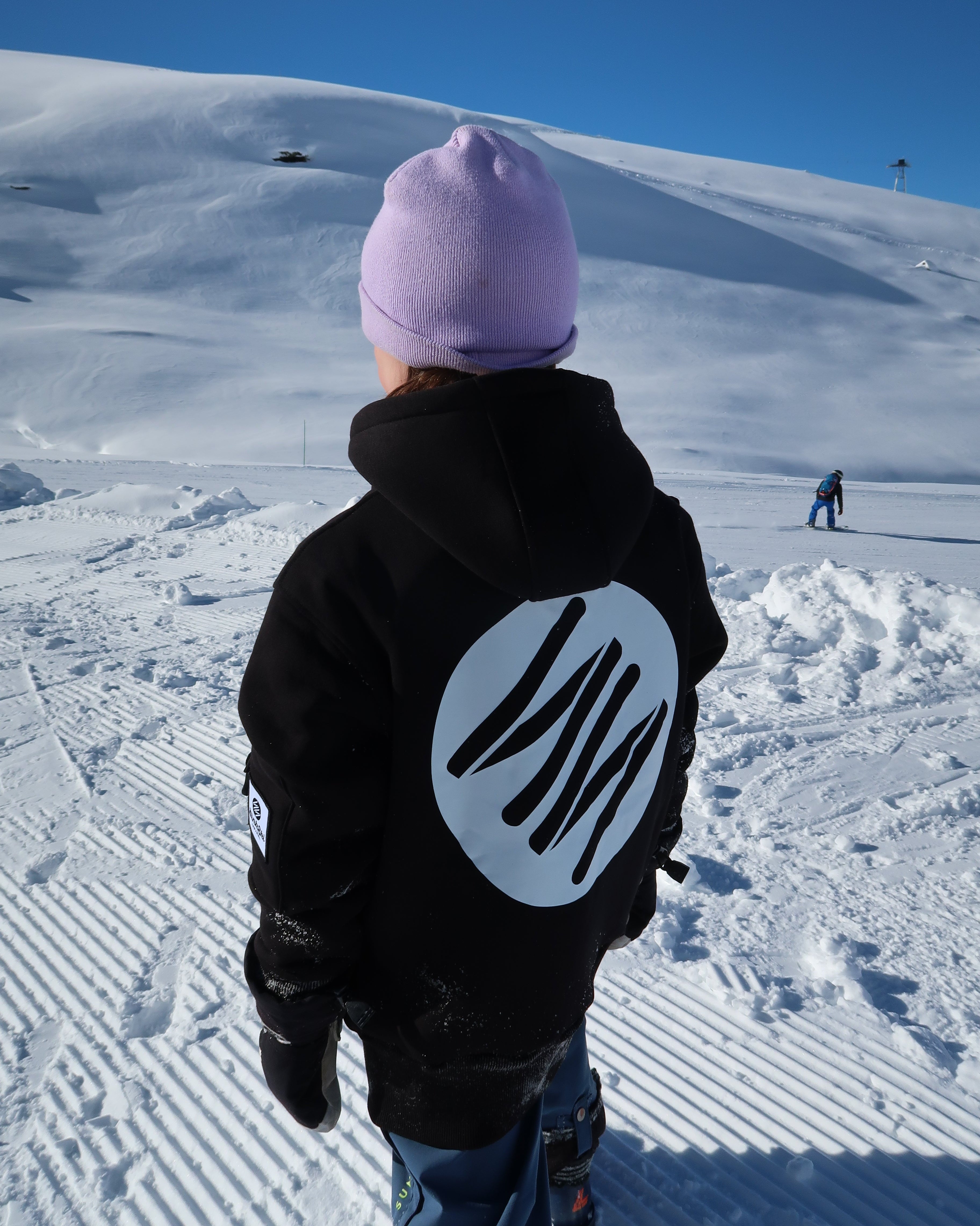 Kids Riding Hoodie - Black