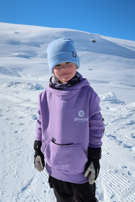 Kids Riding Hoodie - Lilac