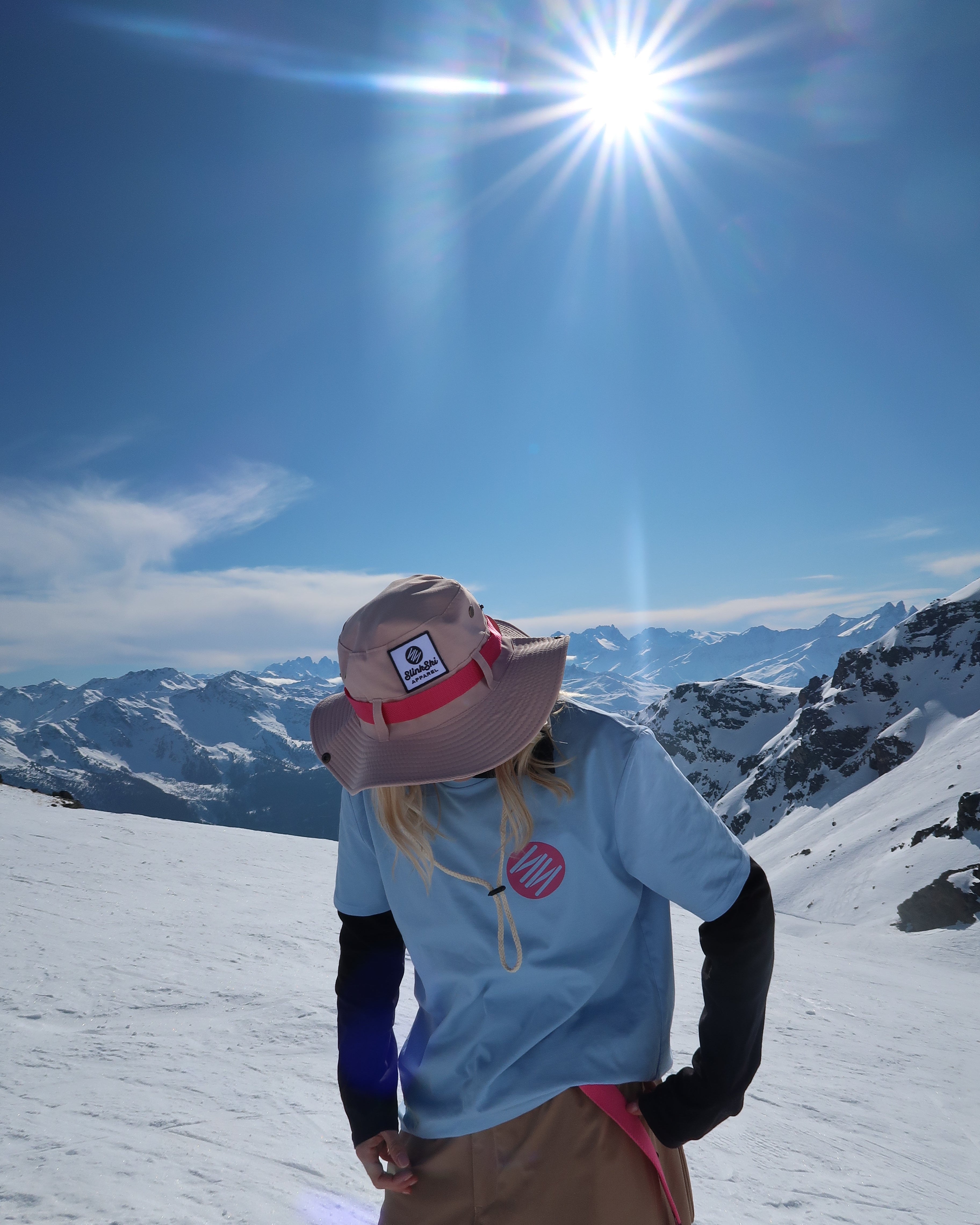 Boonie Sun Hat - Pink