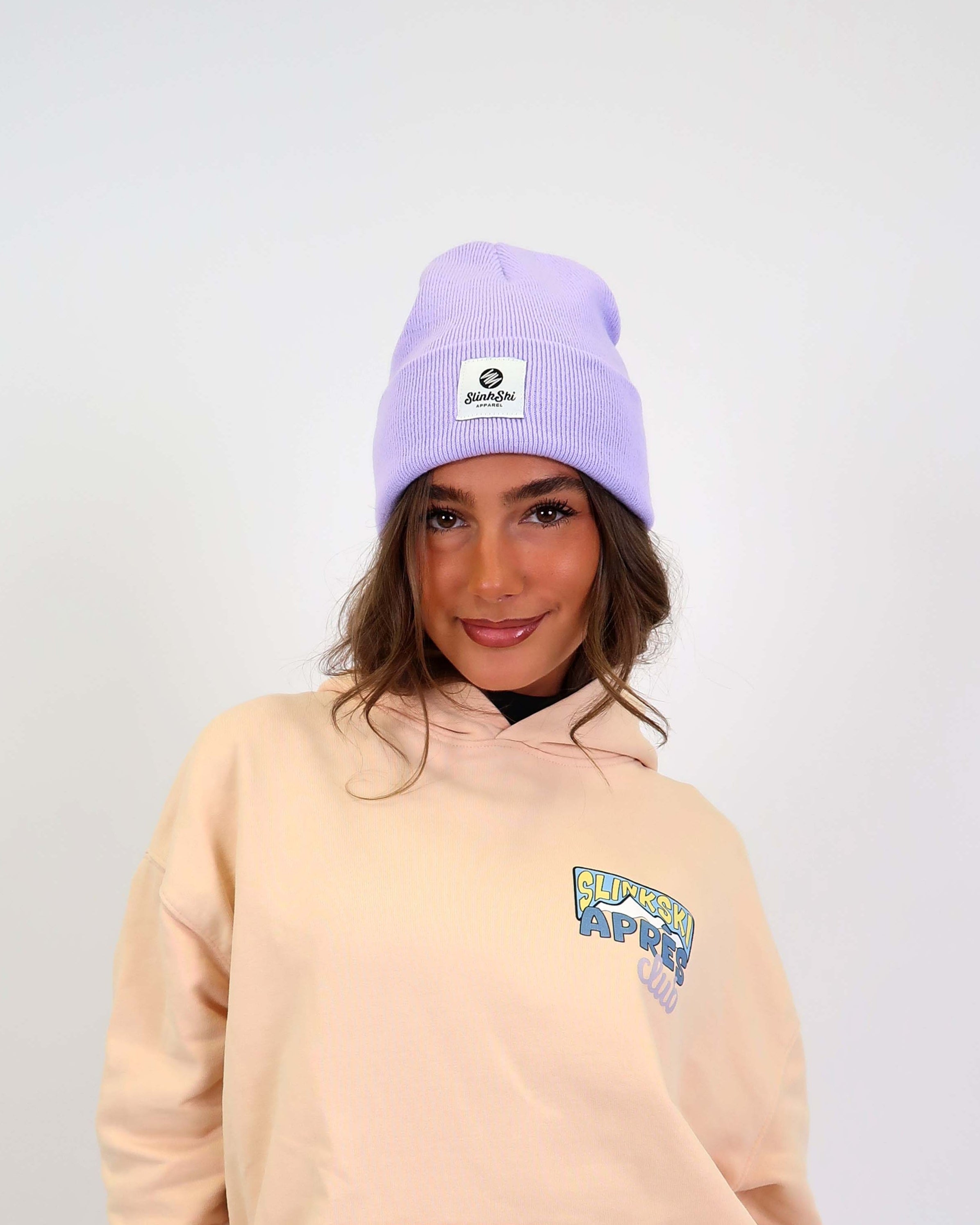 Patch Beanie Lilac