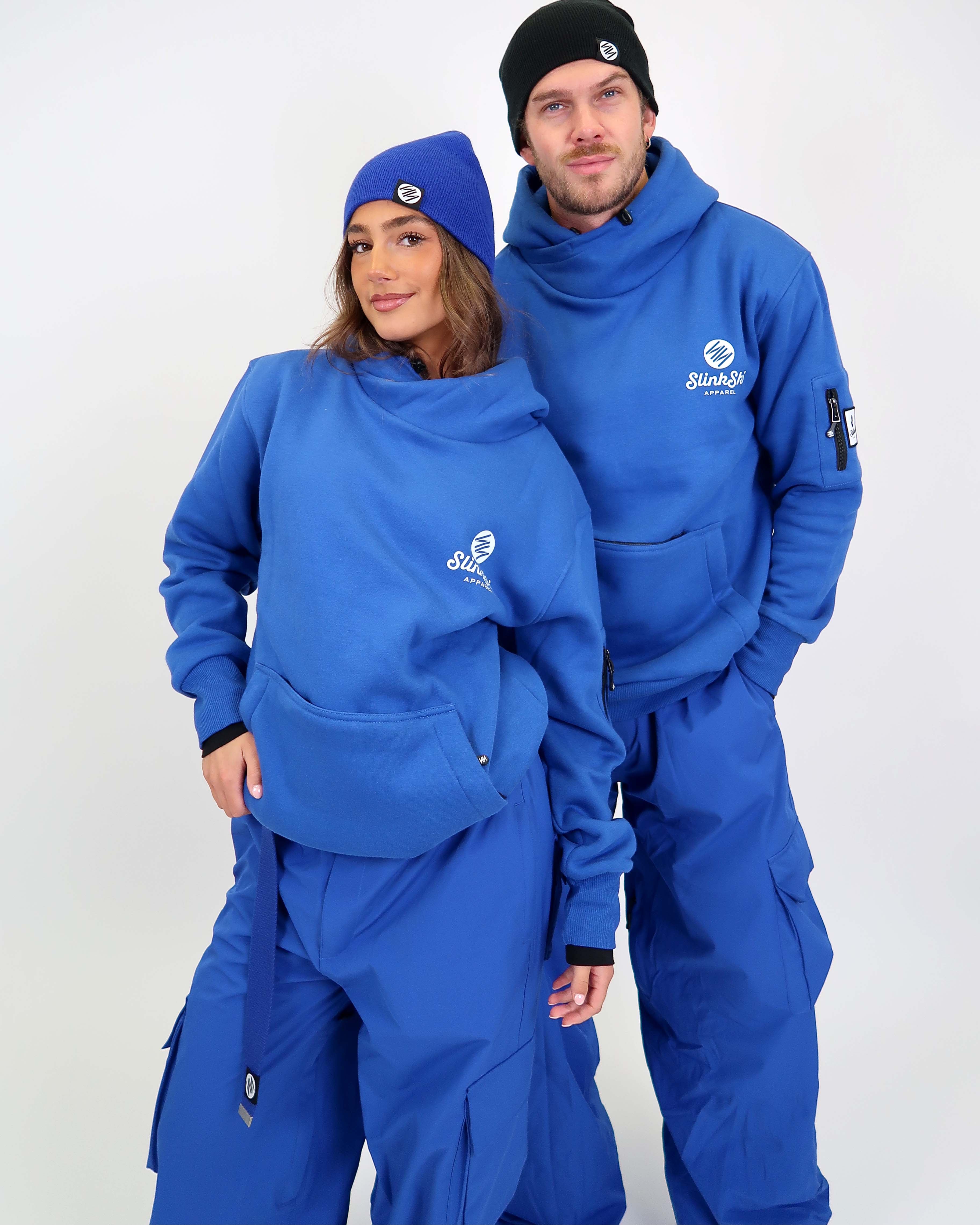 Baggy Ski Pants Blue