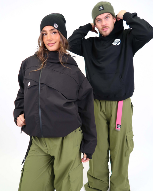Baggy Ski Pants Khaki
