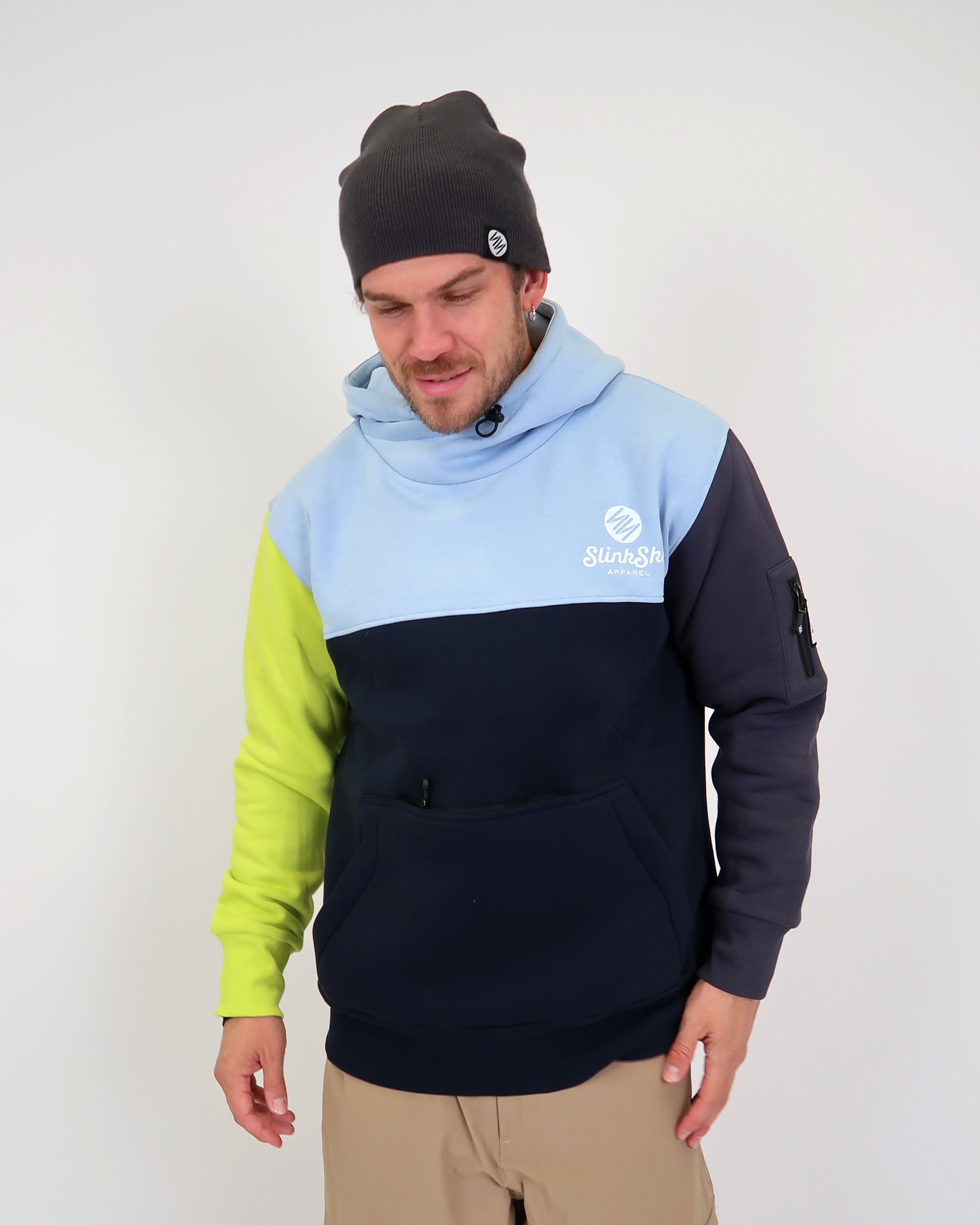 Riding Hoodie - Pink Mix