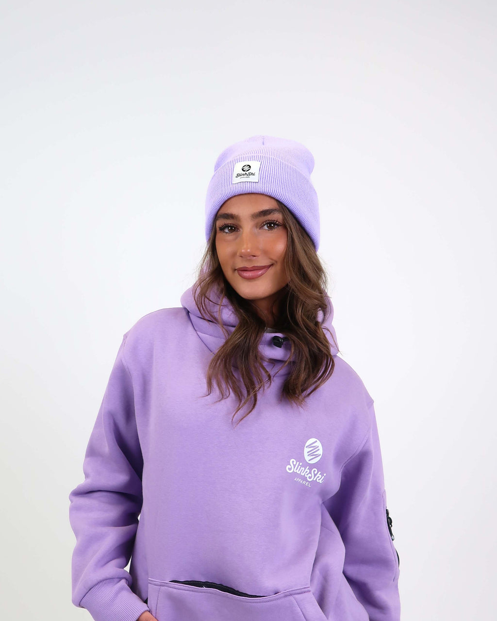 Patch Beanie Lilac