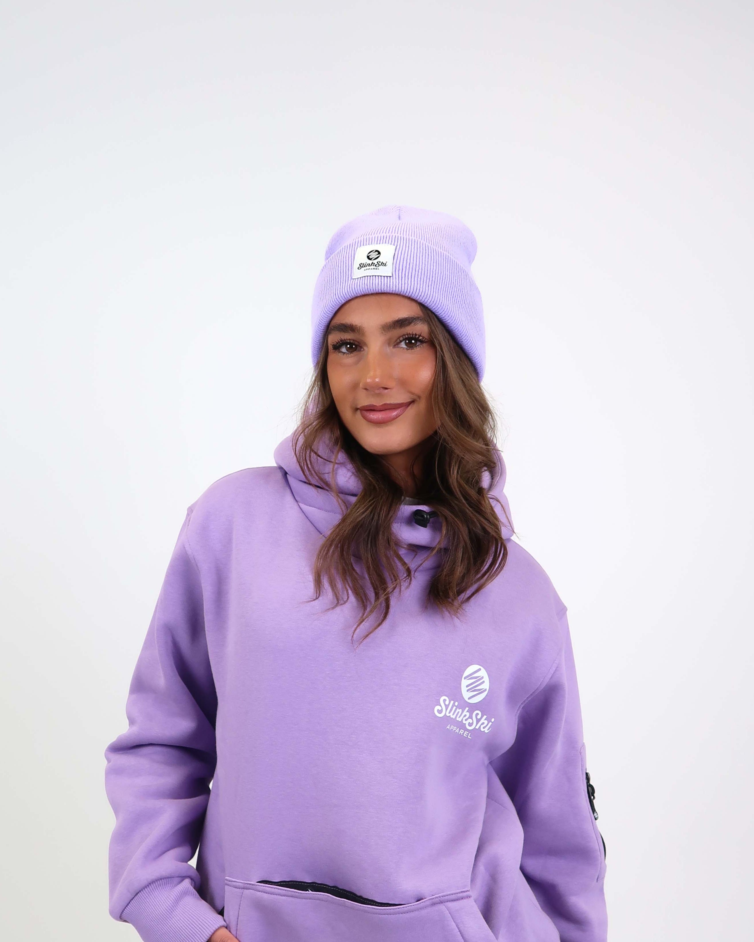 Patch Beanie Lilac