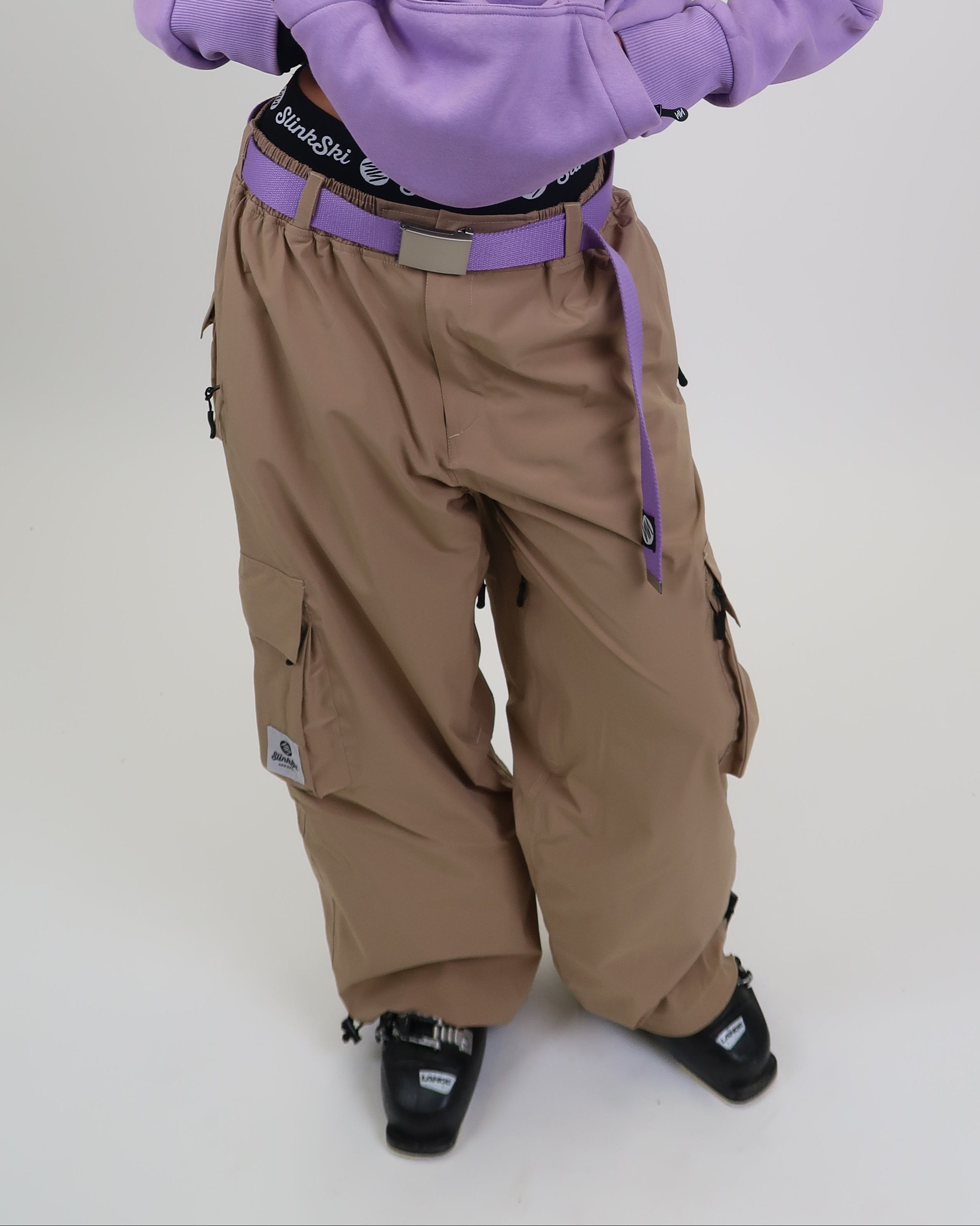 Baggy Ski Pants Beige