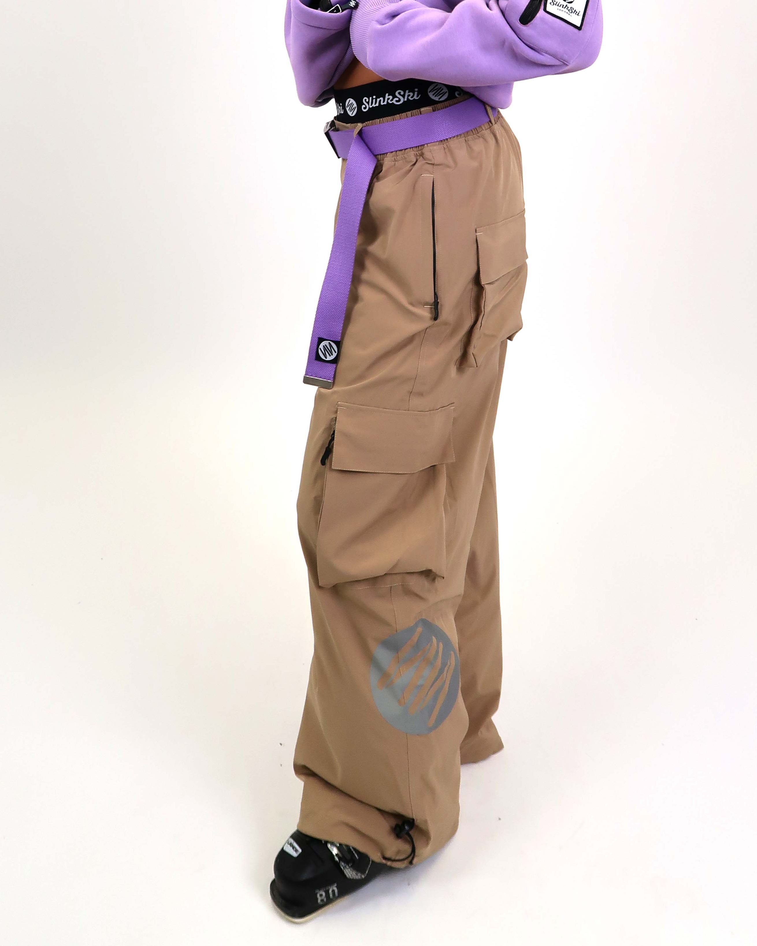Baggy Ski Pants Beige