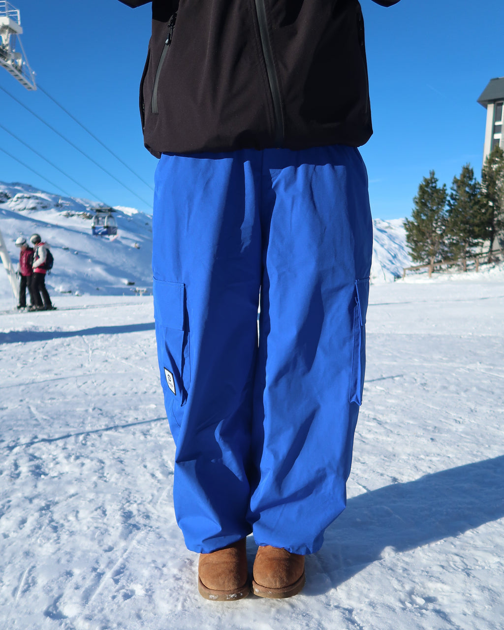 Royal Blue Baggy Ski Pants