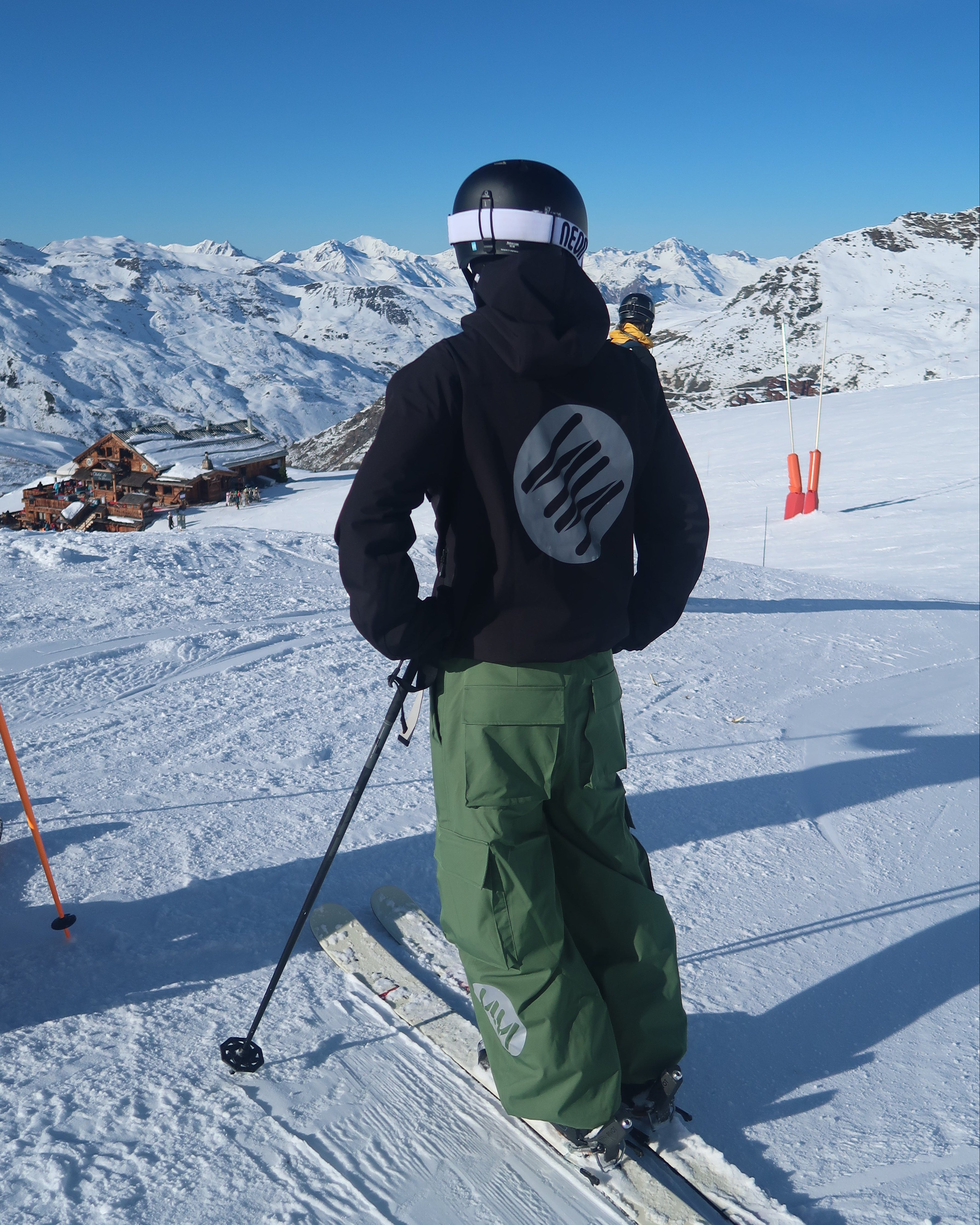 Wild Green Baggy Ski Pants