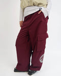 Bordeaux Baggy Ski Pants