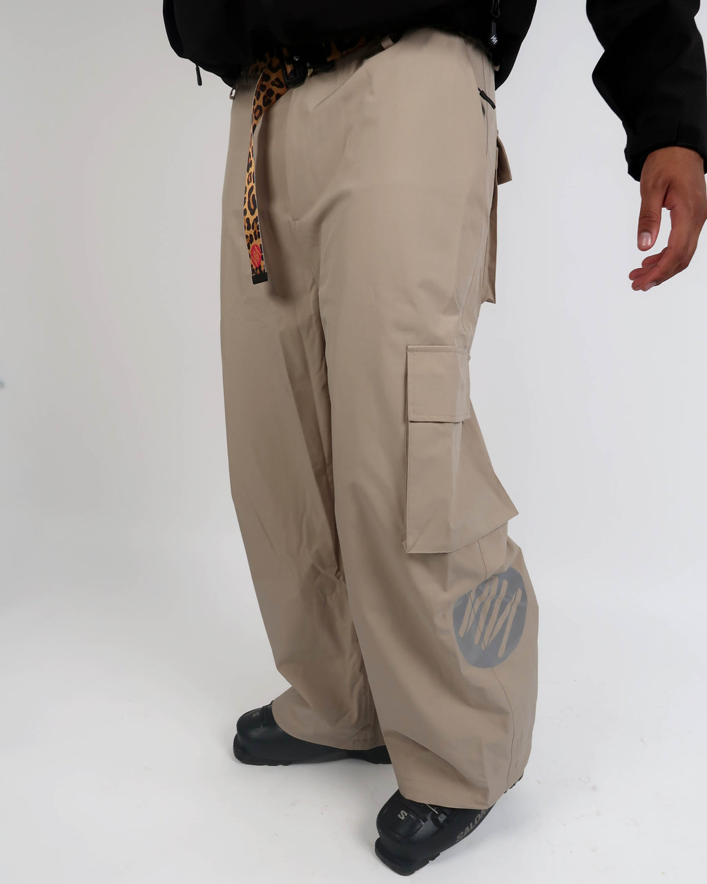 Sand Baggy Ski Pants