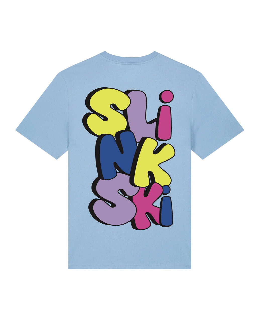 Block Blue Tee