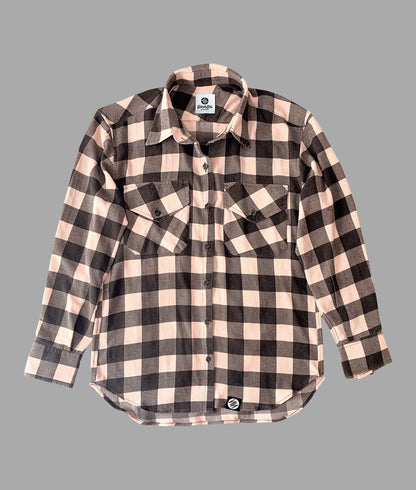 Lightweight Checked shirt - Pink