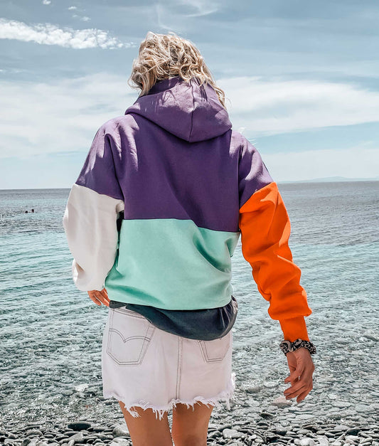 Retro Block Hoodie