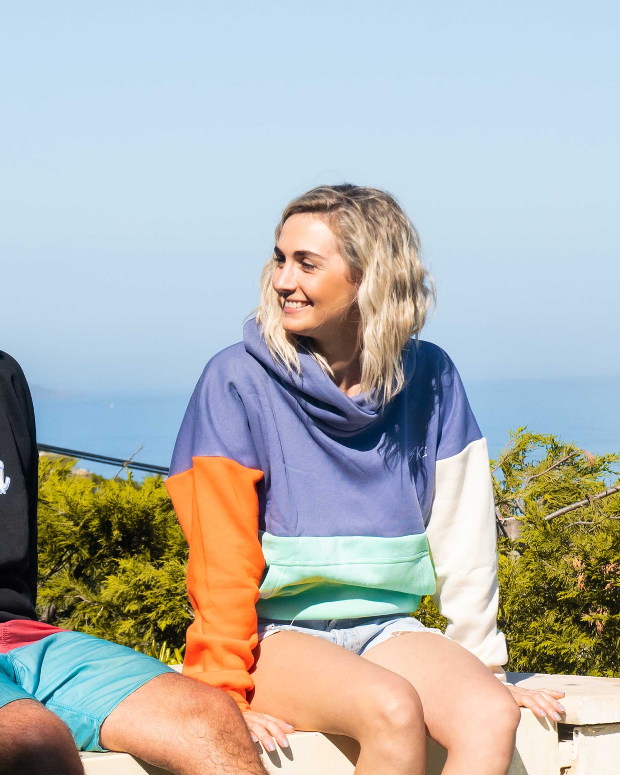 Retro Block Hoodie